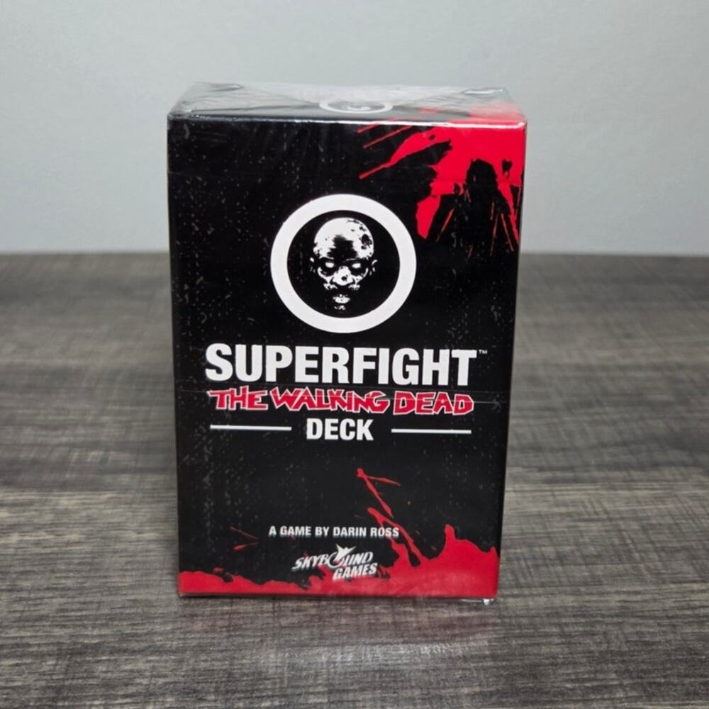 Superfight The Walking Dead Deck Trading Cards Skybound Games 2015 Brand New